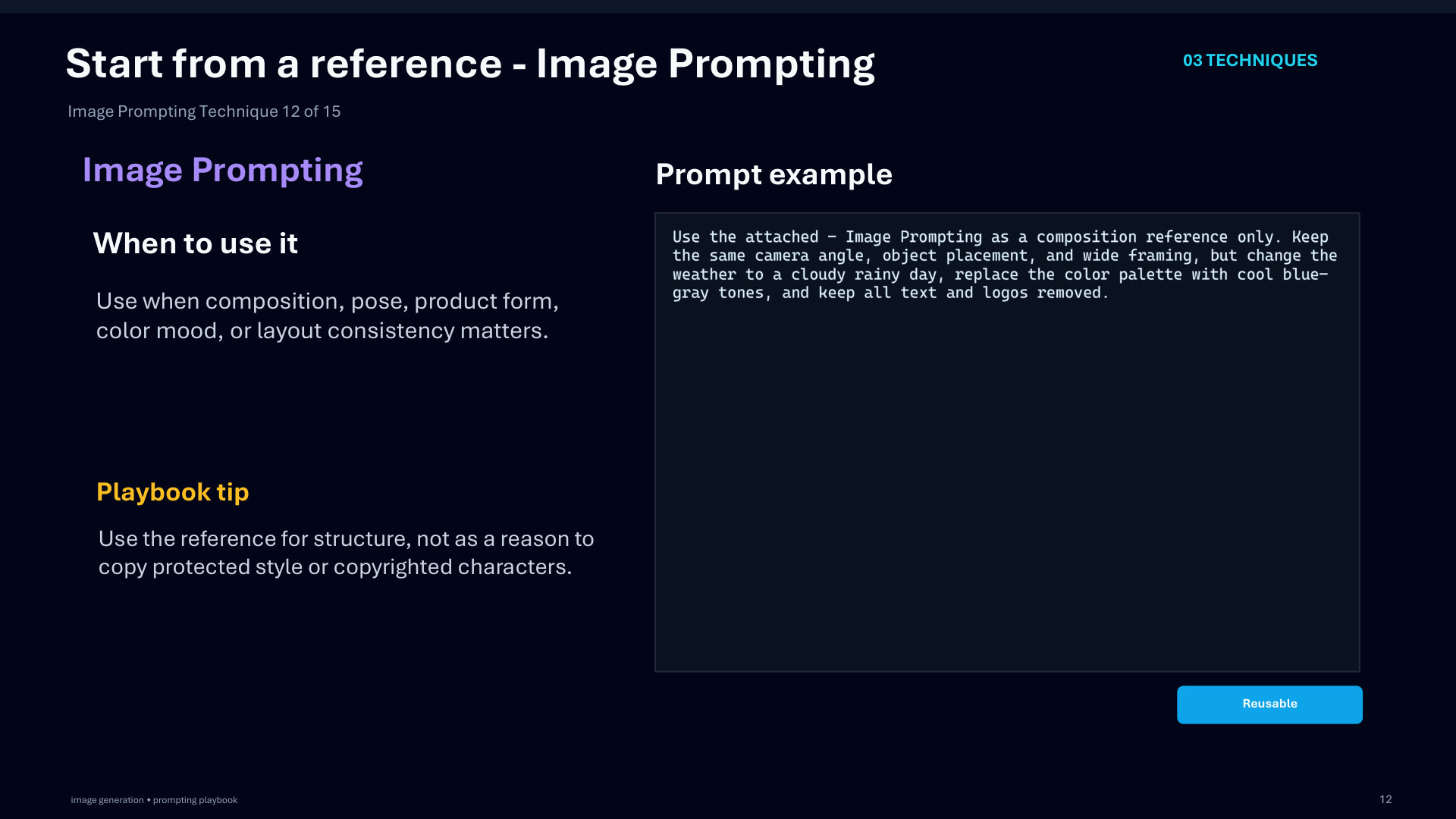 Page 43: Start from a reference - Image Prompting