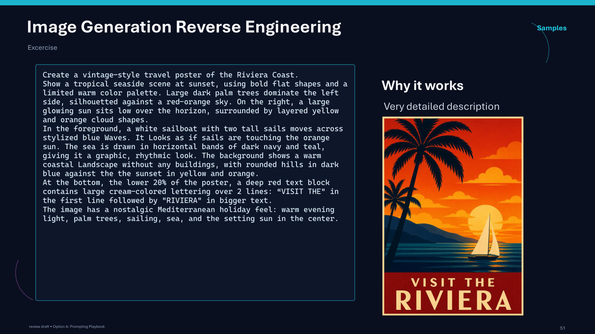 Page 51: Image Generation Reverse Engineering